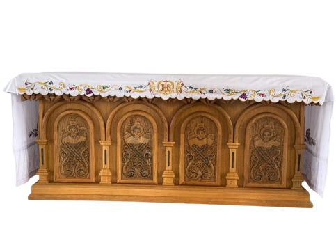 TOALHA DE ALTAR JHS