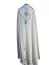 Capa de asperge cor branca JHS com cruz